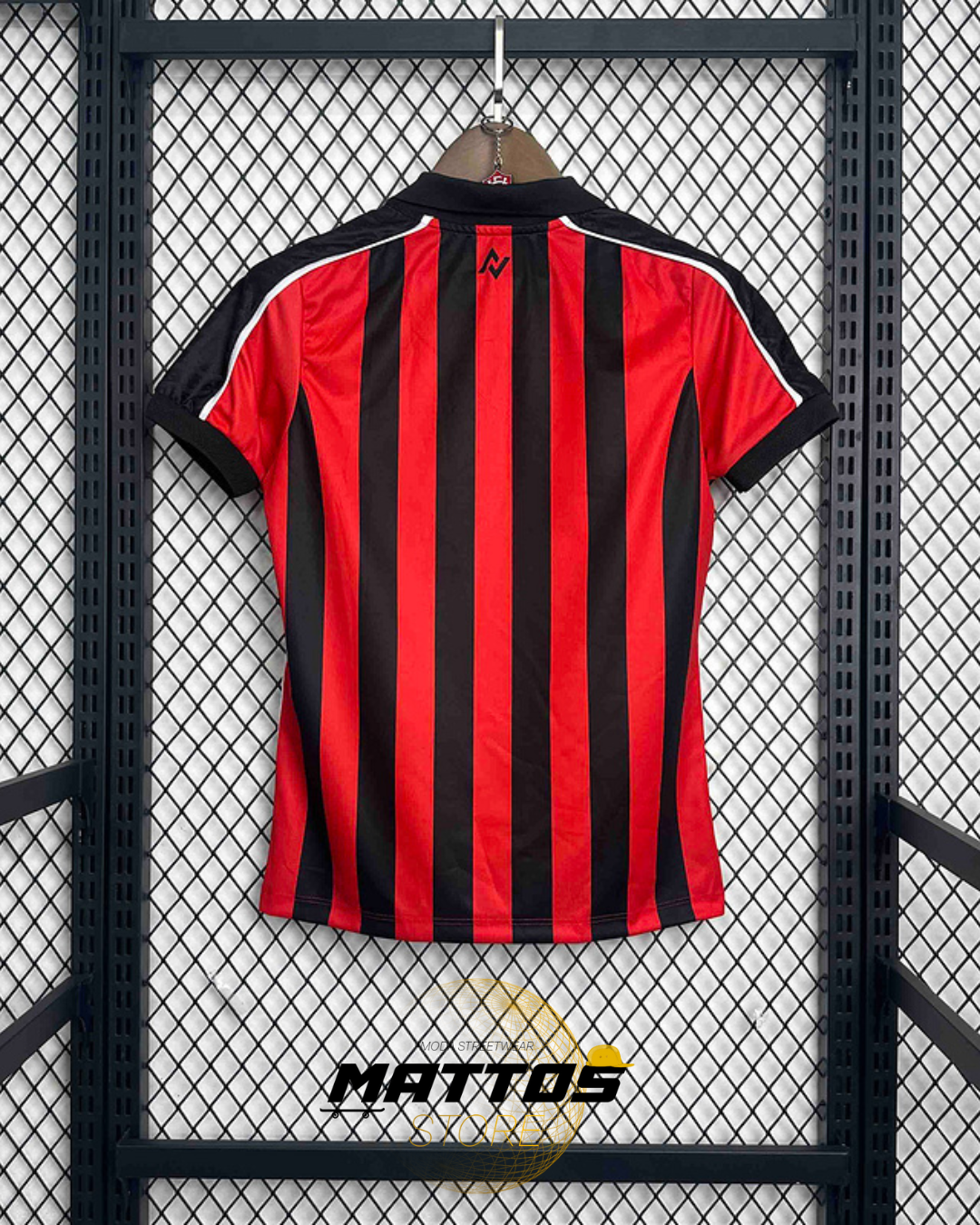 🟥⬛ Camisa Feminina Vitória 2025/2026 – Home