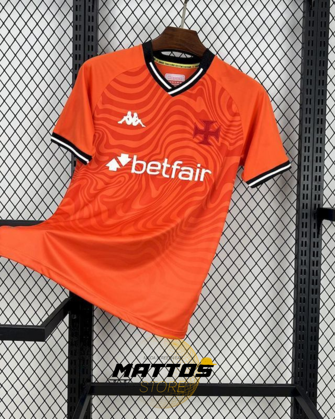 🧤🟠 Camisa Vasco 2025/2026 – Goleiro