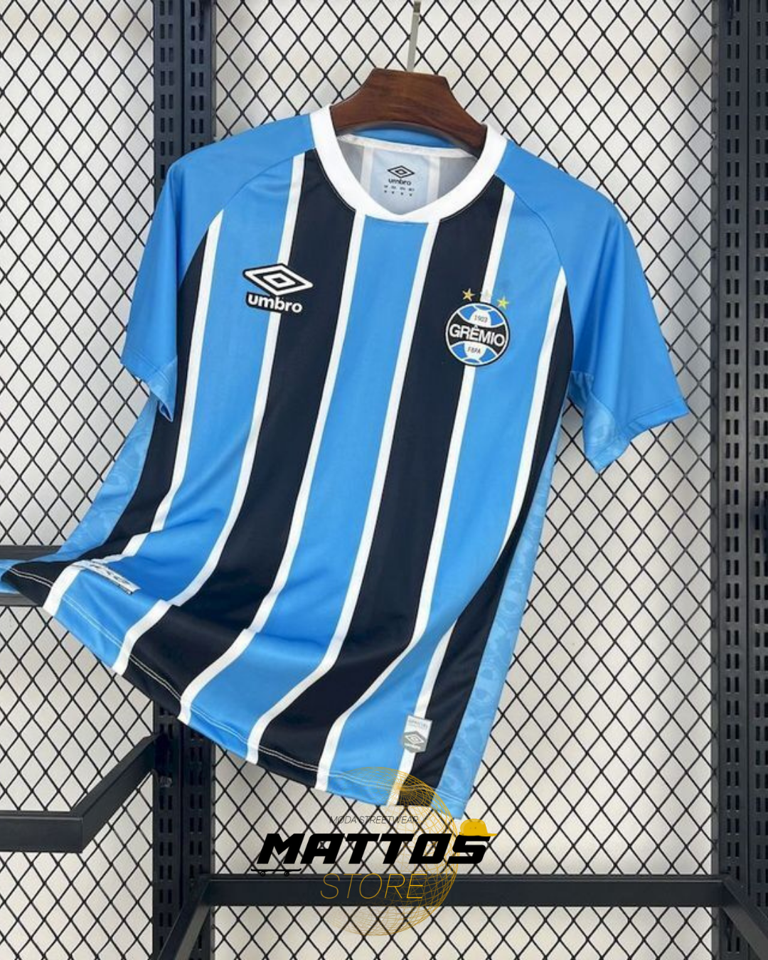 🔵⚫ Camisa Grêmio Home 2025/26