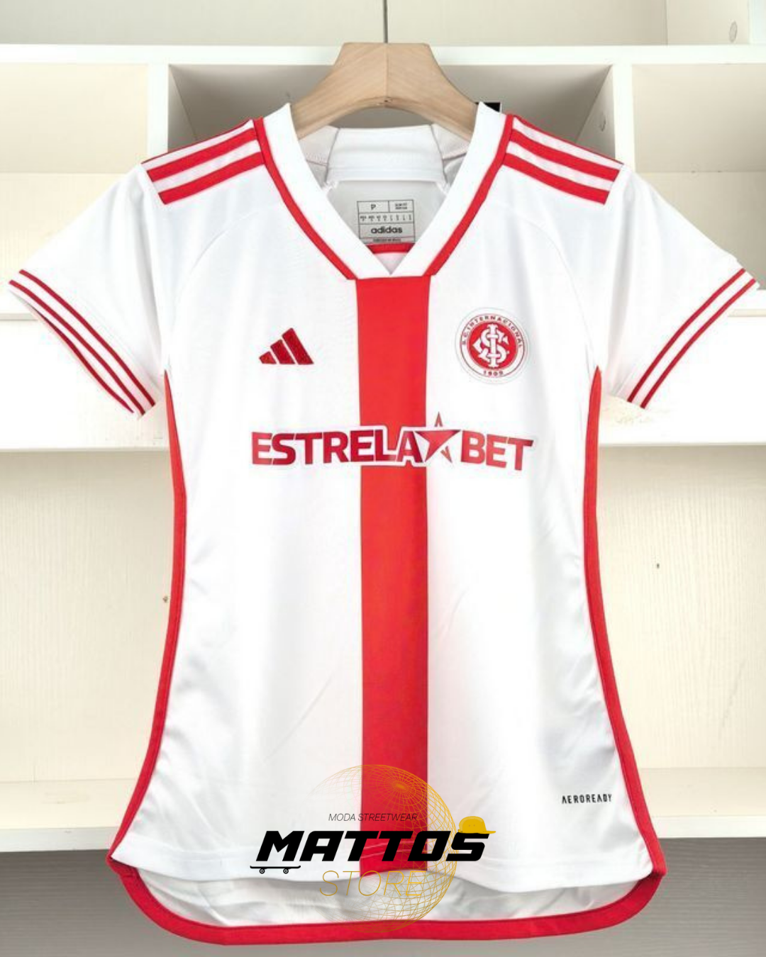 🤍 Camisa Internacional Feminina Away 2024/25