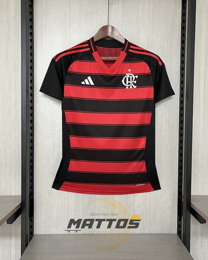 🔥 Camisa Flamengo Feminina Home 2025/26