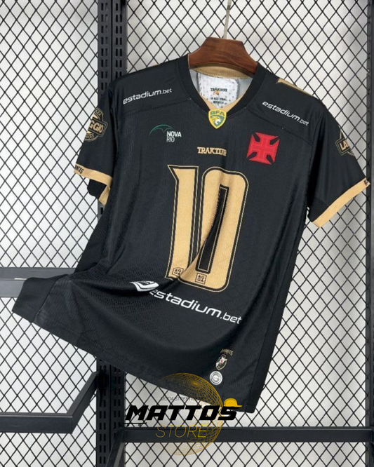 ⚫🏅 Camisa Vasco 2025/2026 – Almirantes Nº 10