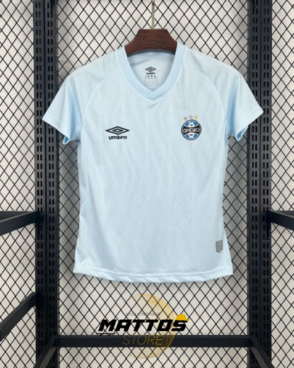 🤍 Camisa Grêmio Away Feminina 2025/26
