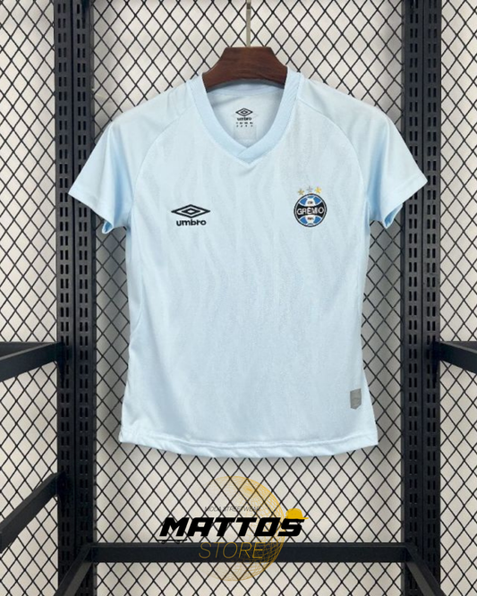 🤍 Camisa Grêmio Away Feminina 2025/26