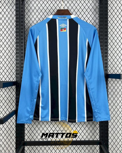 💙 Camisa Grêmio Home 2025/26 – Manga Longa