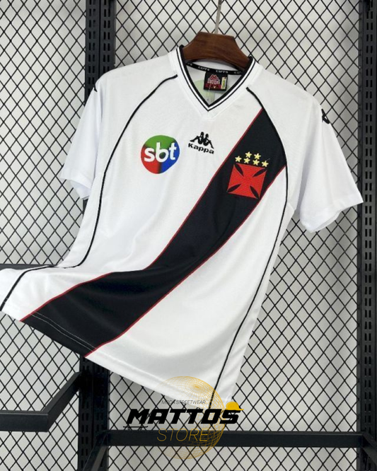 ⚫⚪ Camisa Vasco 2000/2001 – Retrô Away