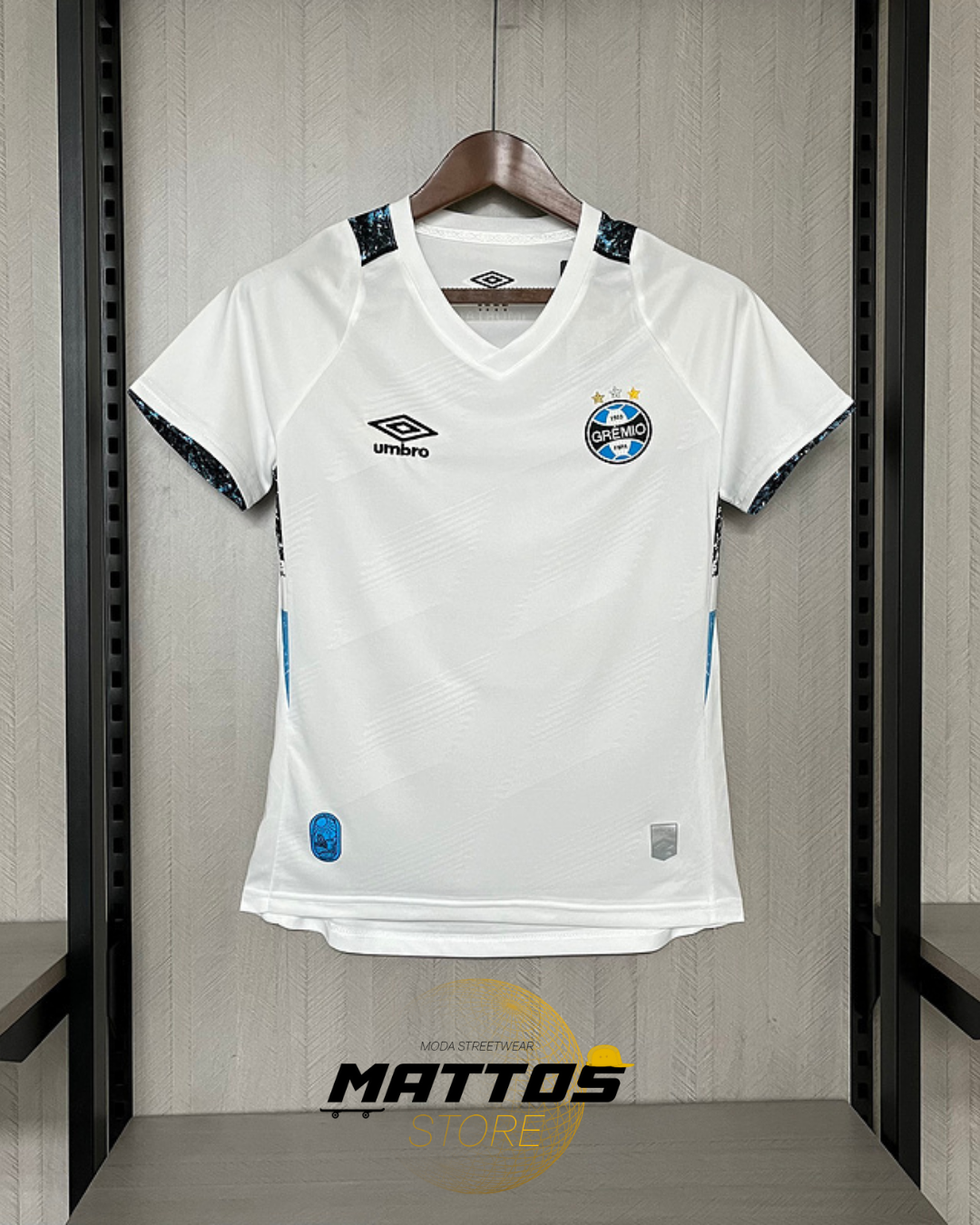 🤍 Camisa Grêmio Feminina Away 2024/25