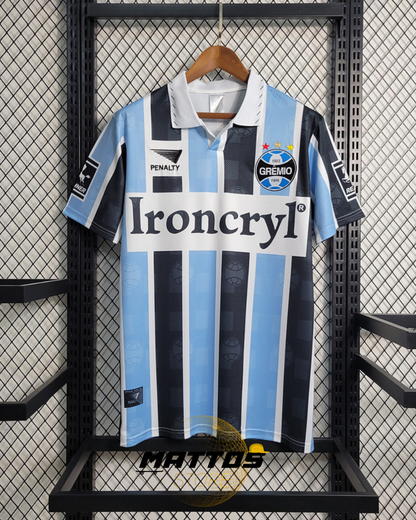 💙 Camisa Grêmio Retrô Penalty “Ironcryl” 1997 - 98