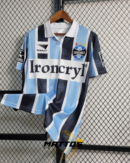 💙 Camisa Grêmio Retrô Penalty “Ironcryl” 1997 - 98