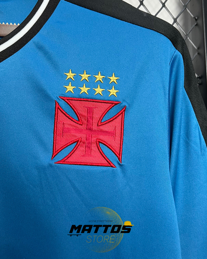 ⚫🔵 Camisa Vasco 2024/2025 – Goleiro