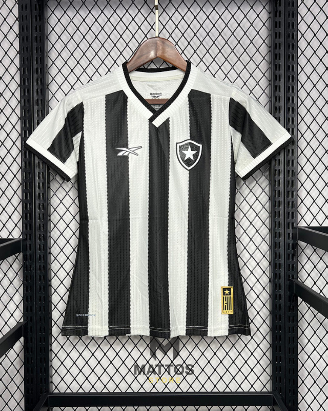 ⚫⚪ Camisa Botafogo Feminina HOME 24/25 – Reebok