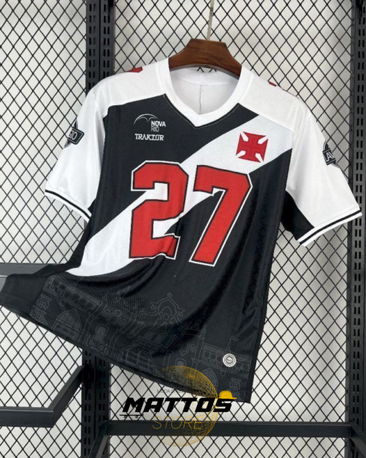 ⚫⚓ Camisa Vasco 2025/2026 – Almirantes Nº 27