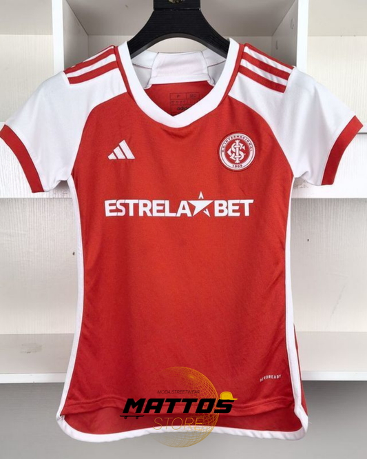 🔴 Camisa Internacional Feminina Home 2024/25