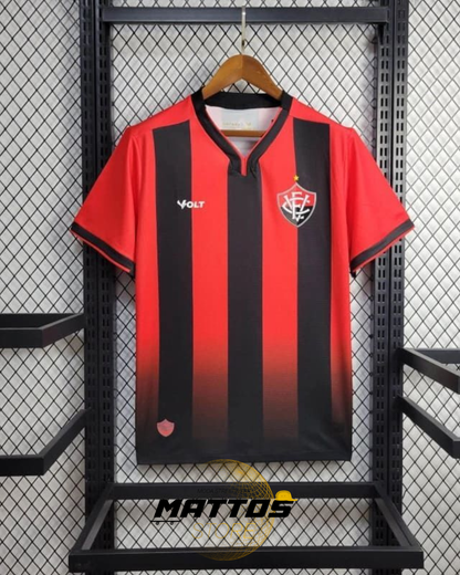 🟥⬛ Camisa Vitória 2024/2025 – Home