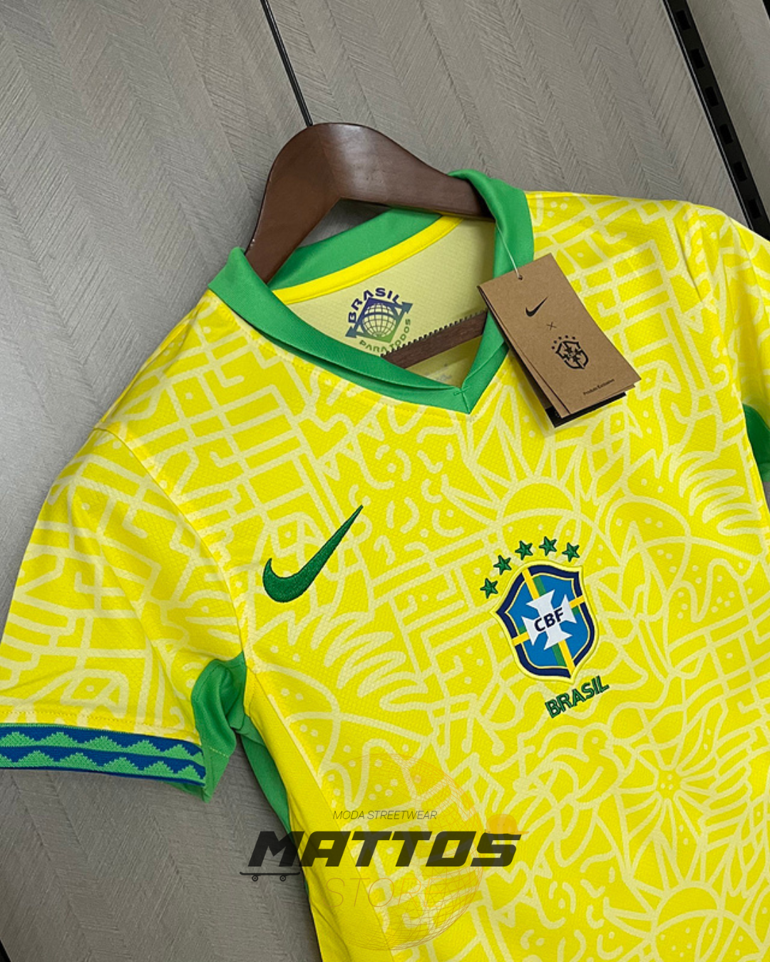 💛 Camisa Brasil Feminina Home 2024/25