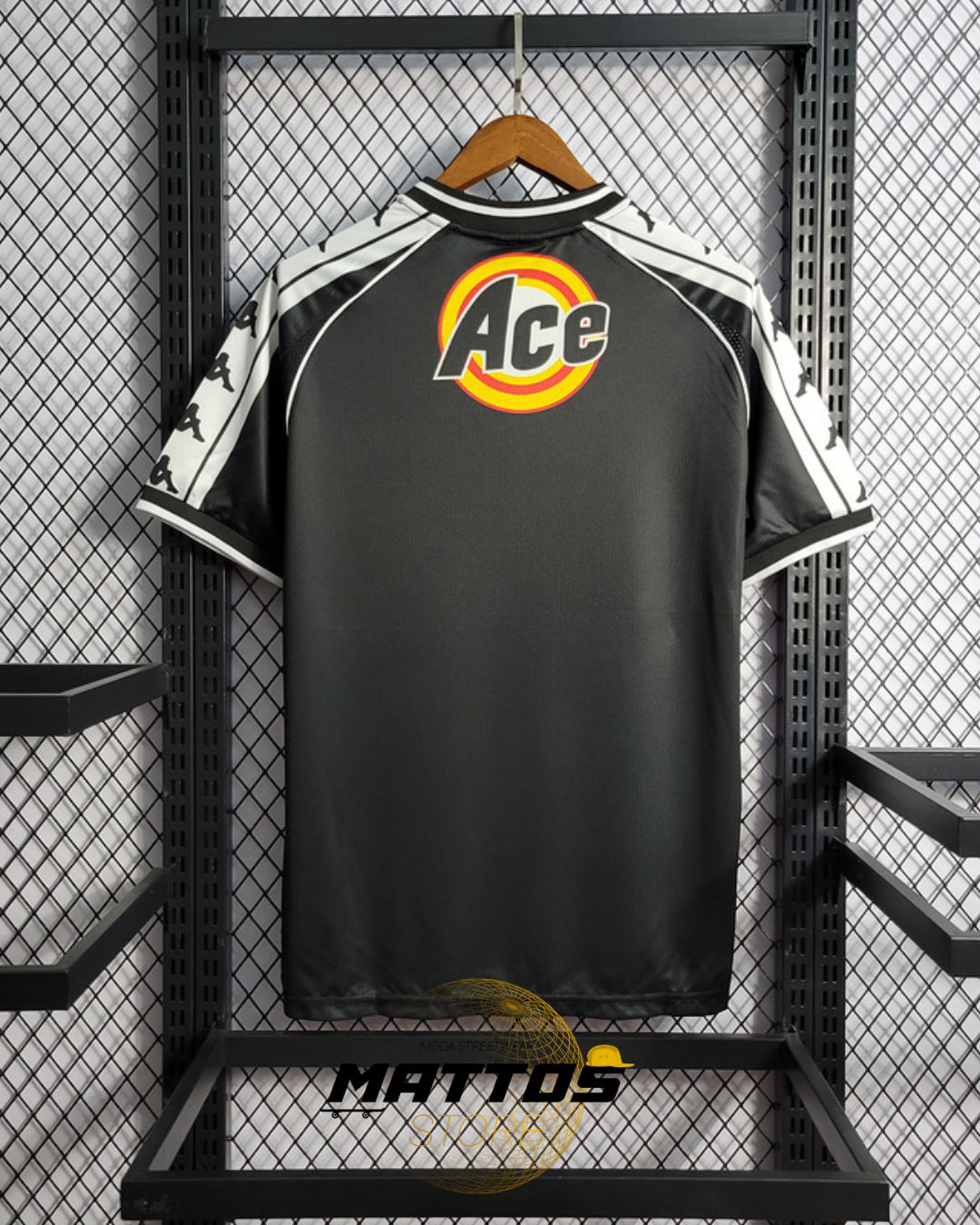 ⚫⚪ Camisa Vasco 2000 – Retrô Home