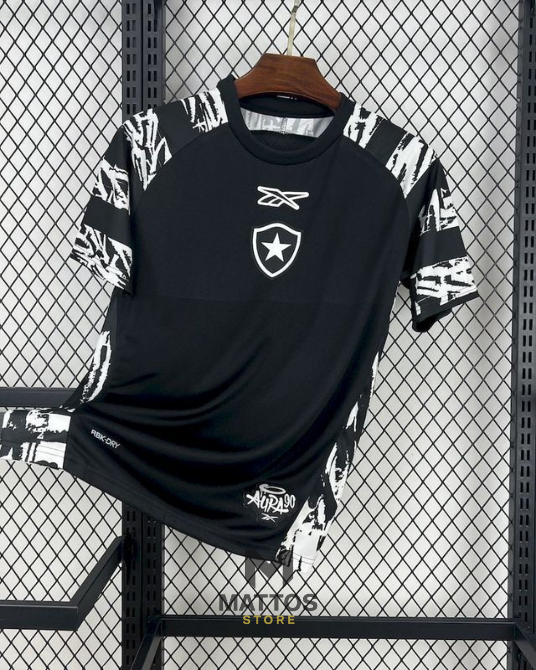 ⚫⚪ Camisa Botafogo Treino 25/26 –  Reebok