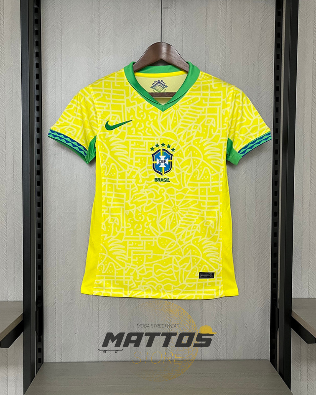 💛 Camisa Brasil Feminina Home 2024/25