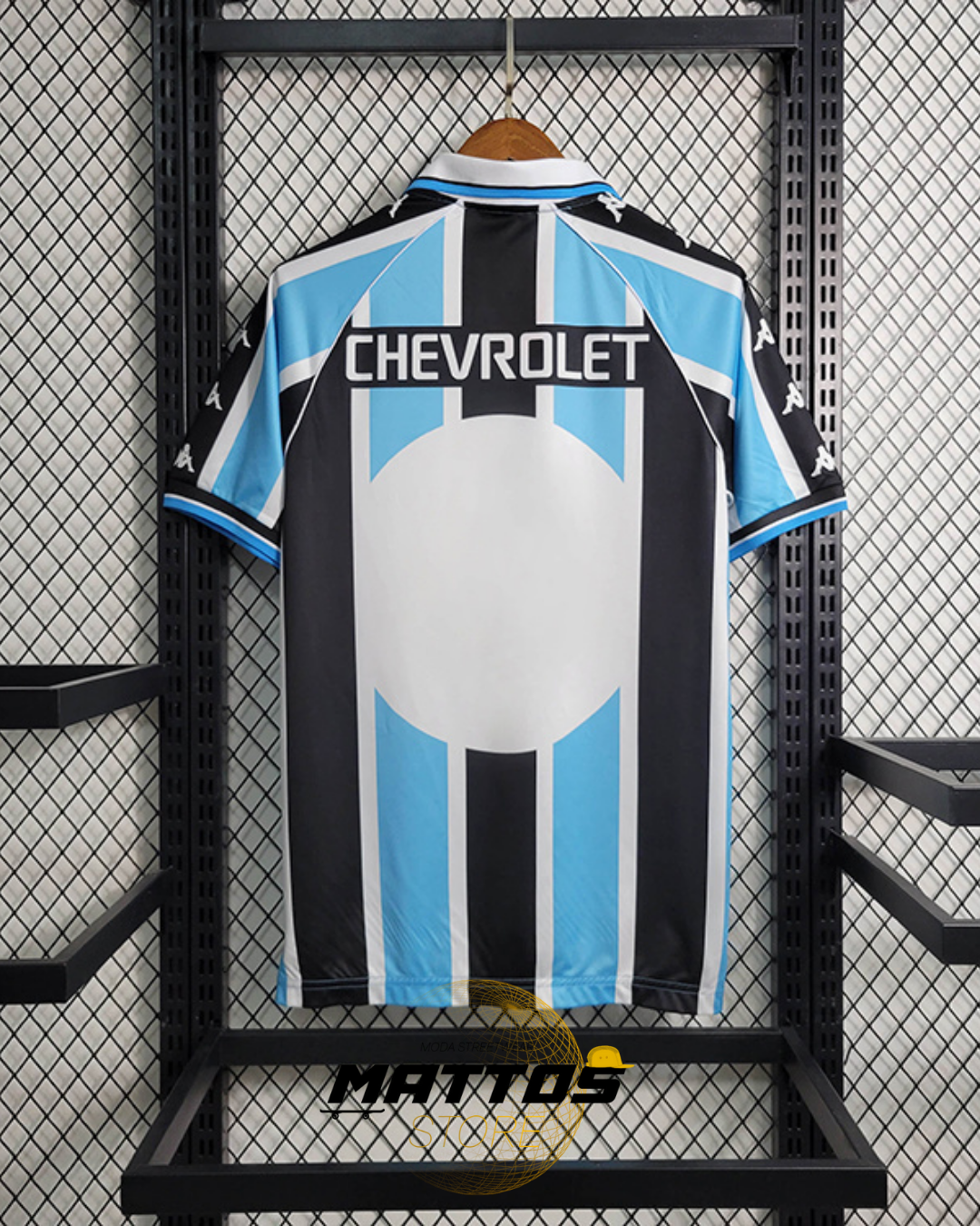 💙🖤 Camisa Grêmio Retrô Kappa 2000 – Home