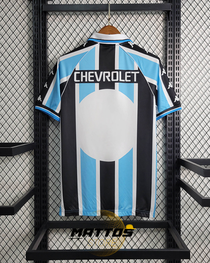 💙🖤 Camisa Grêmio Retrô Kappa 2000 – Home
