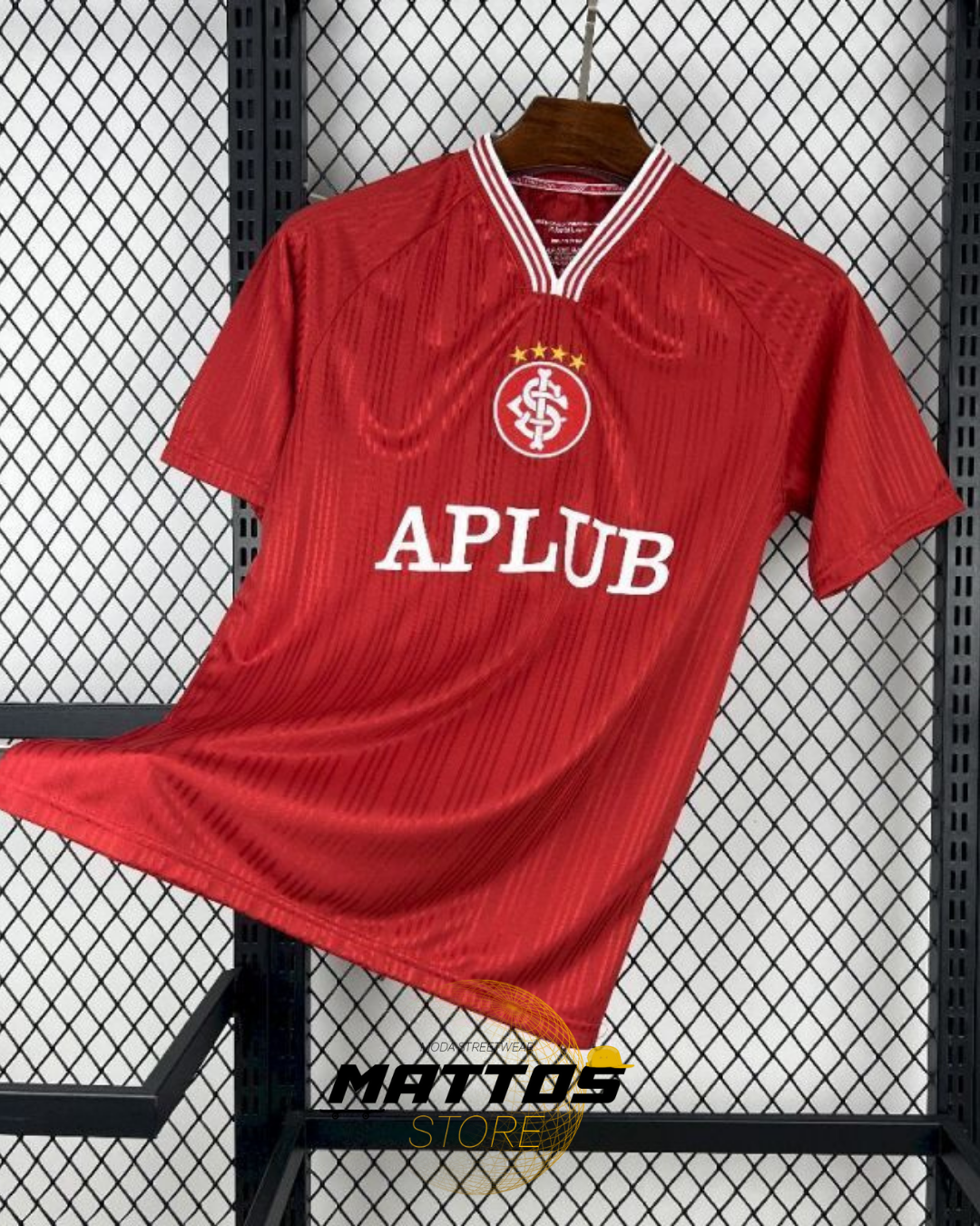 🔴 Camisa Internacional Retrô APLUB 1997-98