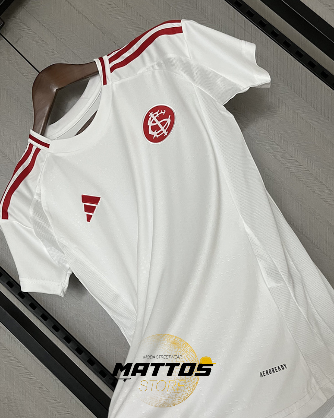🤍 Camisa Internacional Feminina Away 2025/26