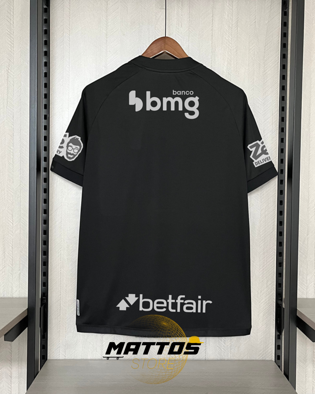 ⚫✨ Camisa Vasco 2024/2025 – Edição Especial + Patrocinadores